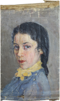 Анисфельд Борис Израилевич. Портрет сестры художника Ольги Израилевны Бать